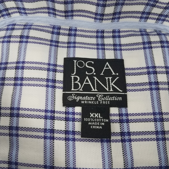 Jos. A. Bank Signature Collection Wrinkle Free Button Down Shirt XXL - Picture 3 of 7